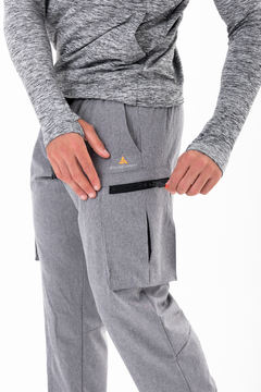 Pantalón chupin hombre deportivo bolsillos Microfibra Gris - pcargomicro (copia) - tienda online