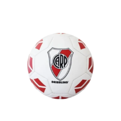 COMBO FUTBOL RIVER PELOTA NRO.3 + CANILLERAS - comprar online