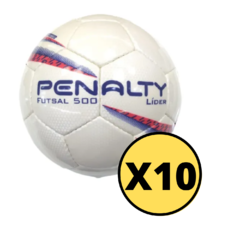 Pelota penalty futsal líder x mayor- 10 unidades