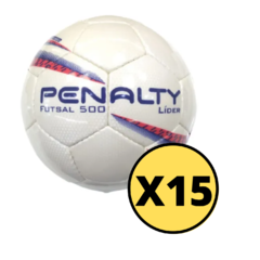 Pelota penalty futsal líder x mayor- 15 unidades