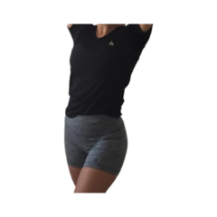 Conjunto Mujer! Short Calza Corta + Remera Deportiva - PASION AL DEPORTE