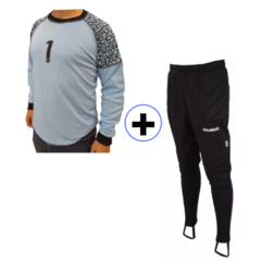 Conjunto De Arquero Hombre! Pantalon Reusch +buzo Mitama