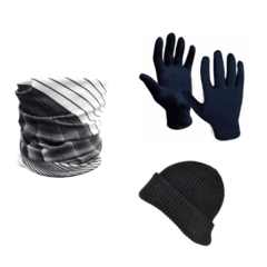 Cuello Termico Salomon Soft 40148 +GORRO LANA +GUANTES TERMICOS