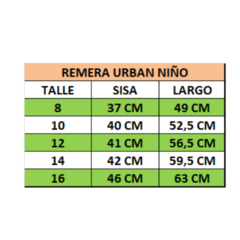 Conjunto Lycra Deportivo Niño! Remera Urban + Short Niño - PASION AL DEPORTE