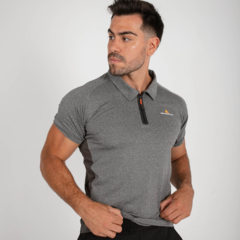 Chomba Deportiva Hombre Urban Luxury Gris - Chelion en internet