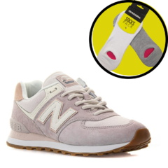 Zapatilla Mujer new balance WL574SAX+Medias gratis!!