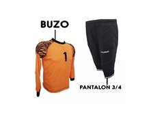 Combo Arquero Adulto Pantalon 3/4 + Buzo nja -Catc