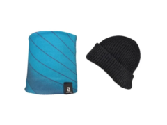 Combo! Cuello Térmico Salomon Sof Tech + Gorro Lana