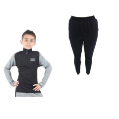 Conjunto Niño! Buzo Lycra Sin Capucha +pantalon Algodon Puño