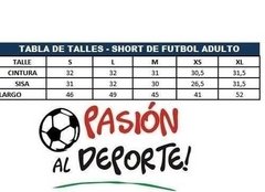 Short De Futbol Azul Adulto Por Mayor 10 Unidades - Shfa - PASION AL DEPORTE