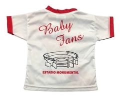 Camiseta futbol bebe river ofic baby fans + pelota river n°3 - comprar online