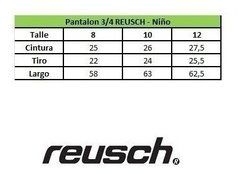 Pantalon Arquero 3/4 Reusch Ni?o - 3/4ren en internet