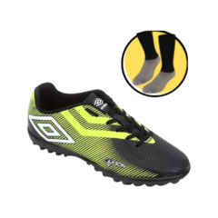 Botín Niño Umbro Carbon || Jr + Medias de Regalo! - 947725