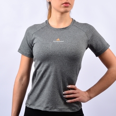 Remera Mujer Deportiva Urbana - Redualo (gris) - comprar online