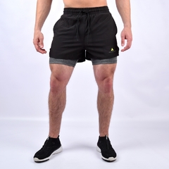Combo Deportivo! Musculosa + 2 Shorts con calza y bolsillos deportivo hombre ng y gr - comprar online