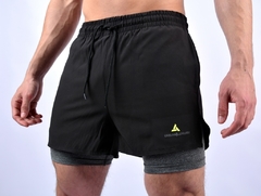 Short con calza y bolsillos deportivo hombre ng shlybccmicro x 2 unidades!! - comprar online