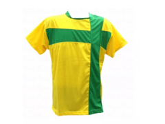 Camiseta De Futbol Cruz (am/vde) - Packcr