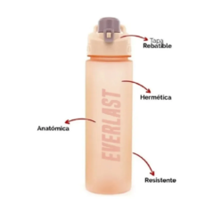 Botella Deportiva Everlast Rosa Original Antiderrame Gym - 11390 - comprar online