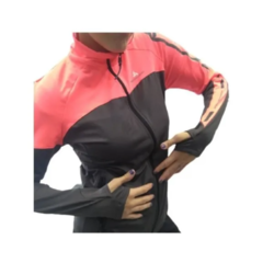 Campera Running Deportiva Mujer Porta Celular + Brazalete Running - comprar online