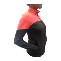 Campera Running Deportiva Mujer Porta Celular + Brazalete Running en internet