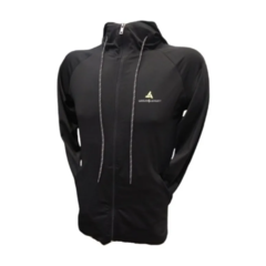 Como IN! Campera Deportiva Negra + Calza Térmica Adulto - comprar online