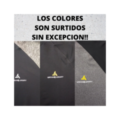 Buzo Deportivo Niño Capucha Negro + Camiseta Térmica Ng - comprar online