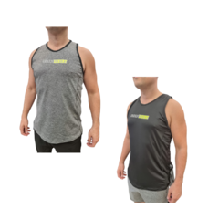 Musculosa Deportiva Hombre Lycra X 2 Colores -muscur4
