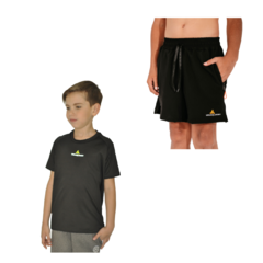 Conjunto! Remera Deportiva Niño +short Microfibra Niño NG - comprar online