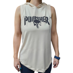 Musculosa Deportiva Entrenamiento DAMA CRUDO - PUNISHER - tienda online