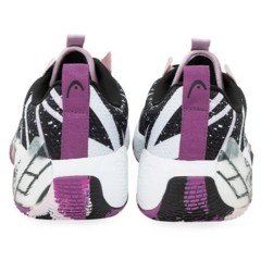 Imagen de Zapatillas Head Mujer Indoor - Negro/Violeta + Medias!