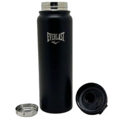 BOTELLA TÉRMICA DEPORTIVA EVERLAST WORLDWIDE NEGRO - 16447 - PASION AL DEPORTE