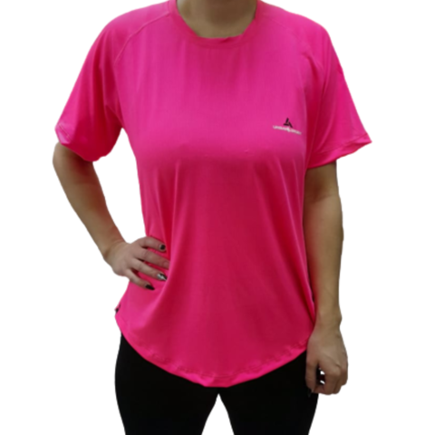 Remera Deportiva Mujer Urban Luxury DRY FIT - REDADRY FUCSIA