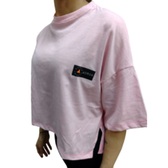 COMBO DAMA Urban Luxury REMERA ROSA + CALZA NEGRO - comprar online