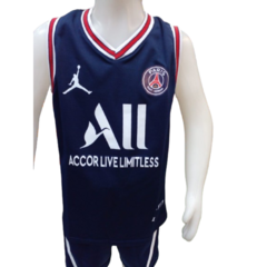 Camiseta Deportiva de Basquet PSG talle Niño!! - MESN