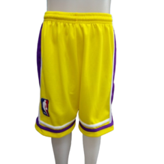 Conjunto Camiseta y Short de Basquet LAKERS AMARILLO talle Niño!! - MESNBNON - PASION AL DEPORTE