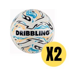 Pelota Futbol Drb Vibra - 7099 X 2 Unidades