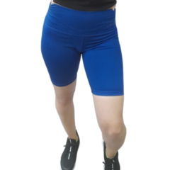 Calza Biker Mujer Con Bolsillo Urban Luxury - Calbiker Azul - PASION AL DEPORTE