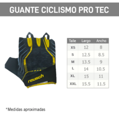 Guantes Para Ciclismo Pro Tec REUSCH - RAC113 en internet