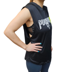 Musculosa Deportiva Entrenamiento DAMA NEGRO - PUNISHER - comprar online