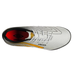 Botines Umbro Adulto WARSKIN Blanco/Amarillo - 1189887 + MEDIAS!! - PASION AL DEPORTE