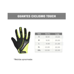 Guantes Ciclismo Touch Reusch - RAC102 - tienda online