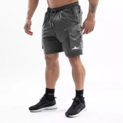 Combo X 2! Short Deportivo Cargo Hombre Shcargo Gris Y Negro en internet