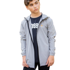 Campera Niño Niña Microfibra Urban Luxury Gris - Camicron - comprar online