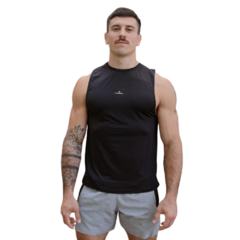 Musculosa Deportiva Negro Muscuproye + Short Cargo Hombre Ng - comprar online