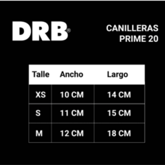 Canilleras Futbol Prime DRB -CANIPRIME en internet