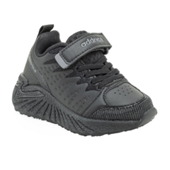 Zapatillas Addnice Con Velcro Niños Niñas 22 A 27 Negro - Ray Classic
