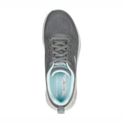 Zapatilla Skechers Dama ARCH FIT D'Lux Cozy Path - 149687 GRIS - PASION AL DEPORTE