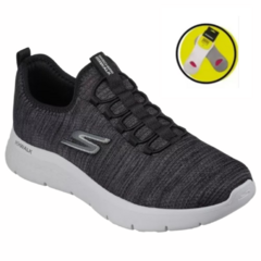 Zapatilla Skechers Hombre Go Walk Flexi Ultra - 216484 NEGRO + Medias!