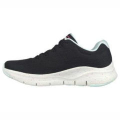 Zapatilla Skechers Dama ARCH FIT Freckle Me - 149566 NEGRO + Medias!