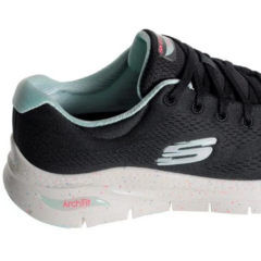 Zapatilla Skechers Dama ARCH FIT Freckle Me - 149566 NEGRO + Medias! - tienda online